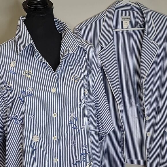 BonWorth jacket and shirt seersucker coordinates - Picture 6 of 11